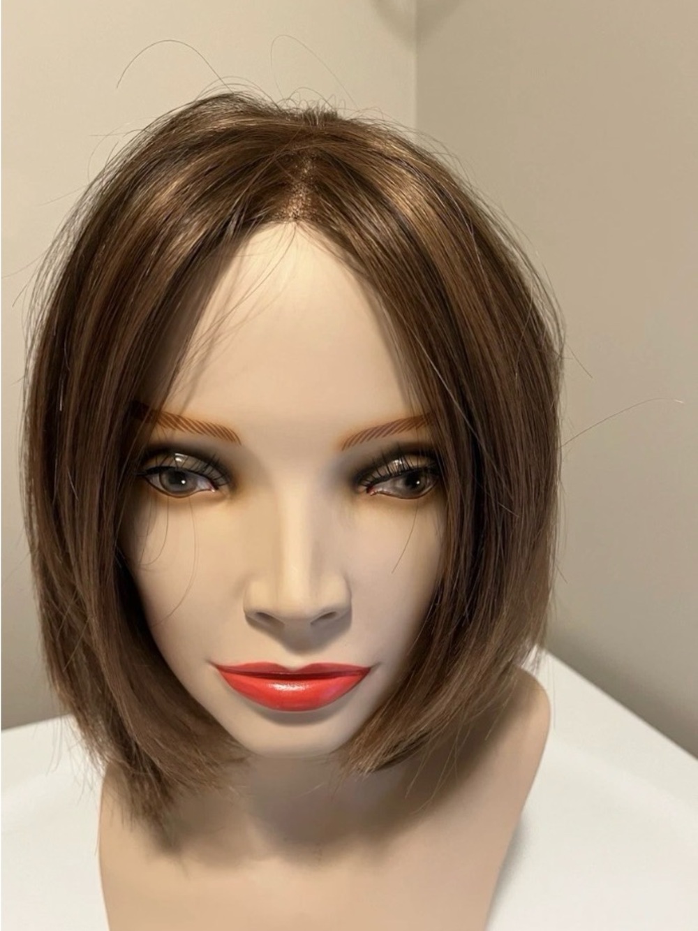 Jon Renau long auburn with delicate highlights Cameron Med Wig - lace front
